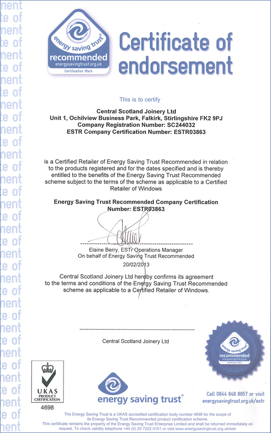 energy-saving-trust-certificate