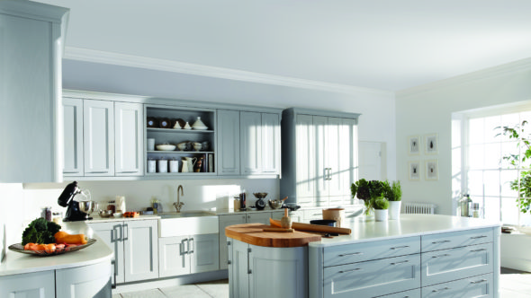 Contemporary grey kitchen